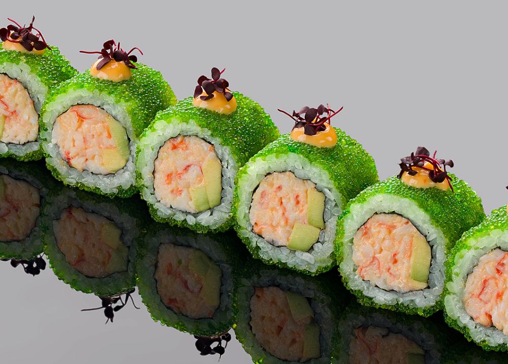 Калифорния спайси с камчатским крабом